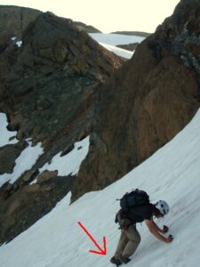 who needs an ice axe when you got rocks
