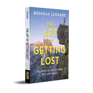 the art of getting lost by brendan leonard book cover