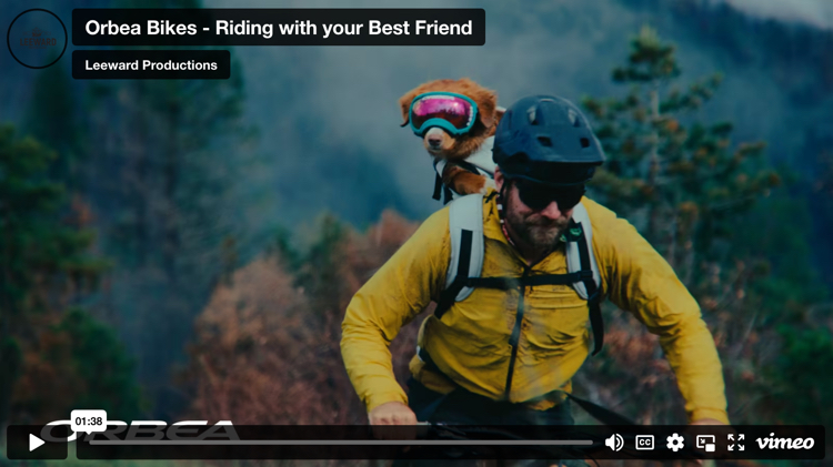screen capture from Orbea Bikes - Riding with your Best Friend