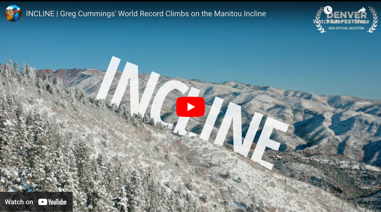 screen capture from INCLINE | Greg Cummings' World Record Climbs on the Manitou Incline