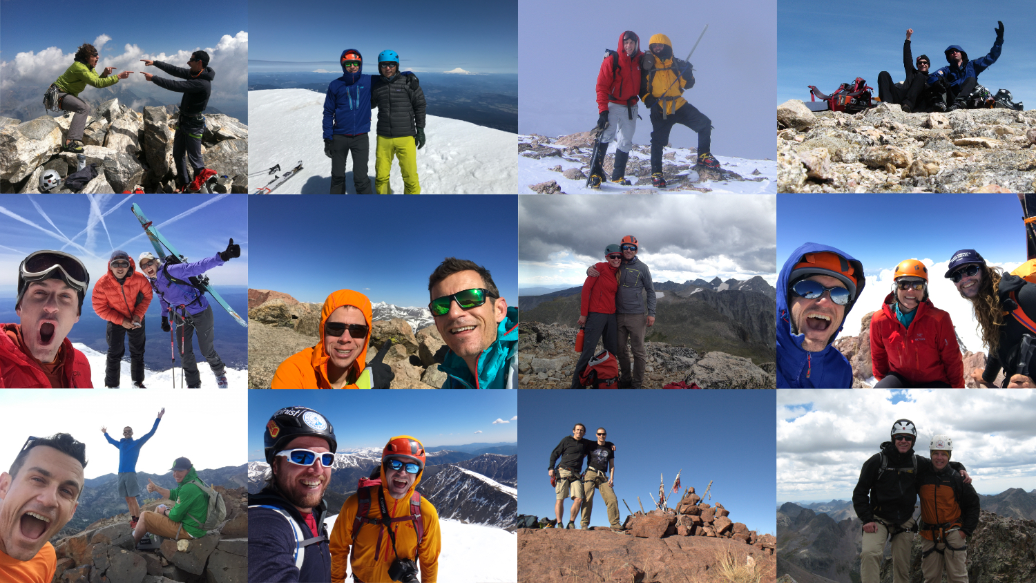 montage of summit photos