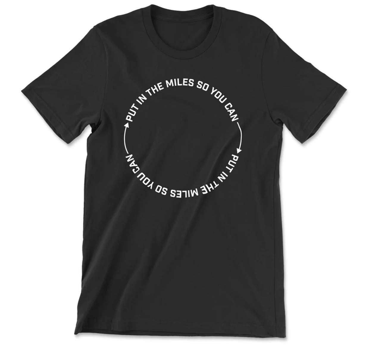 put in the miles t-shirt