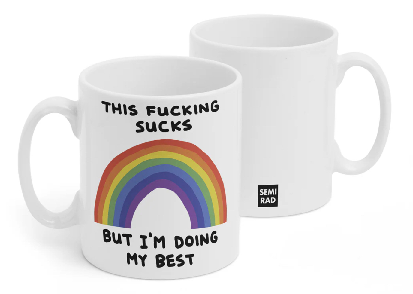 this fucking sucks mug