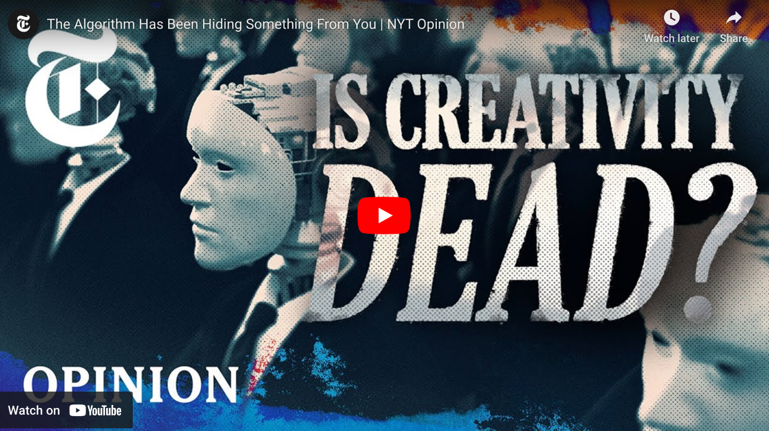 thumbnail from The Algorithm Has Been Hiding Something From You | NYT Opinion