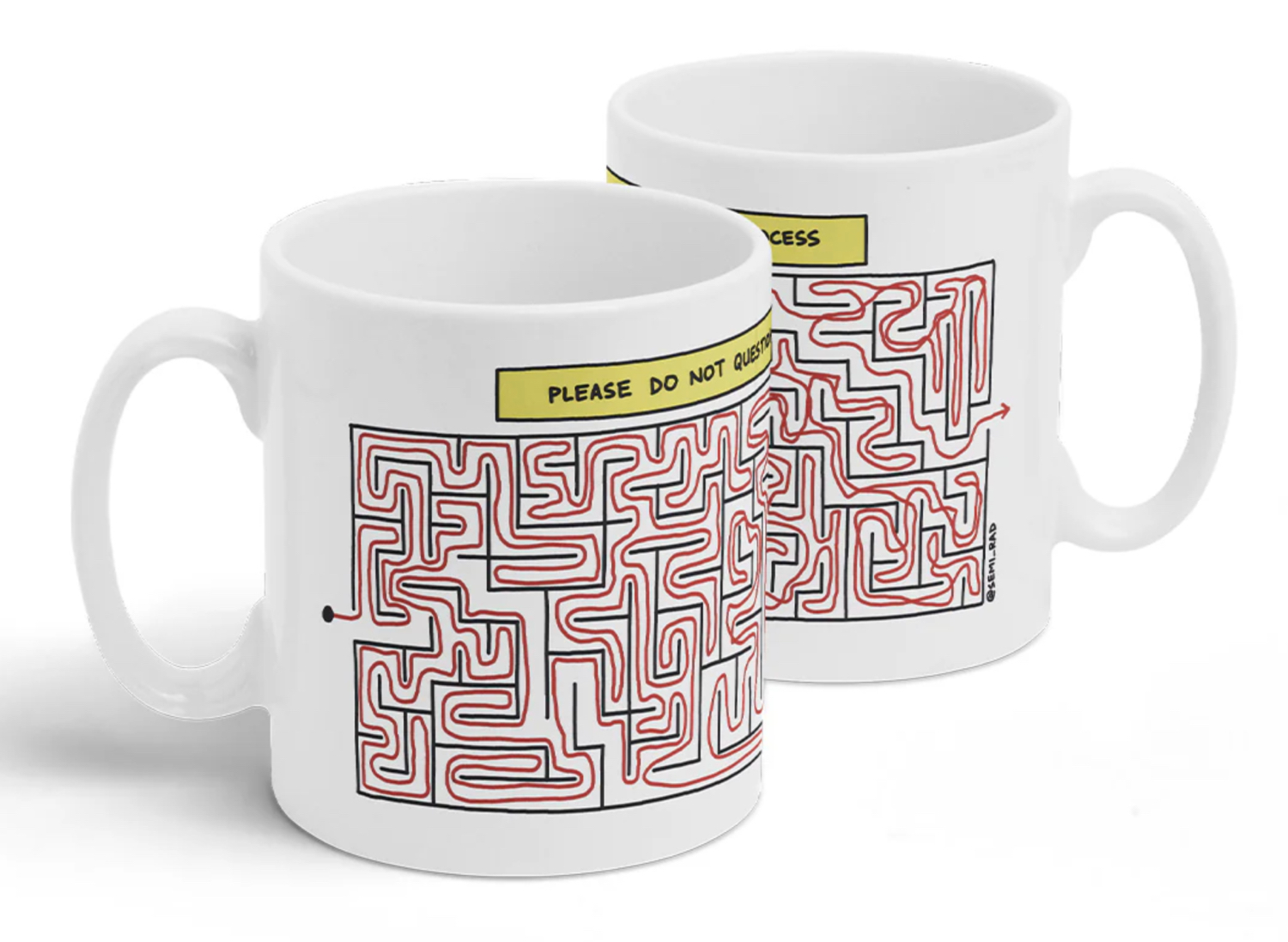 please do not question my creative process coffee mug 2