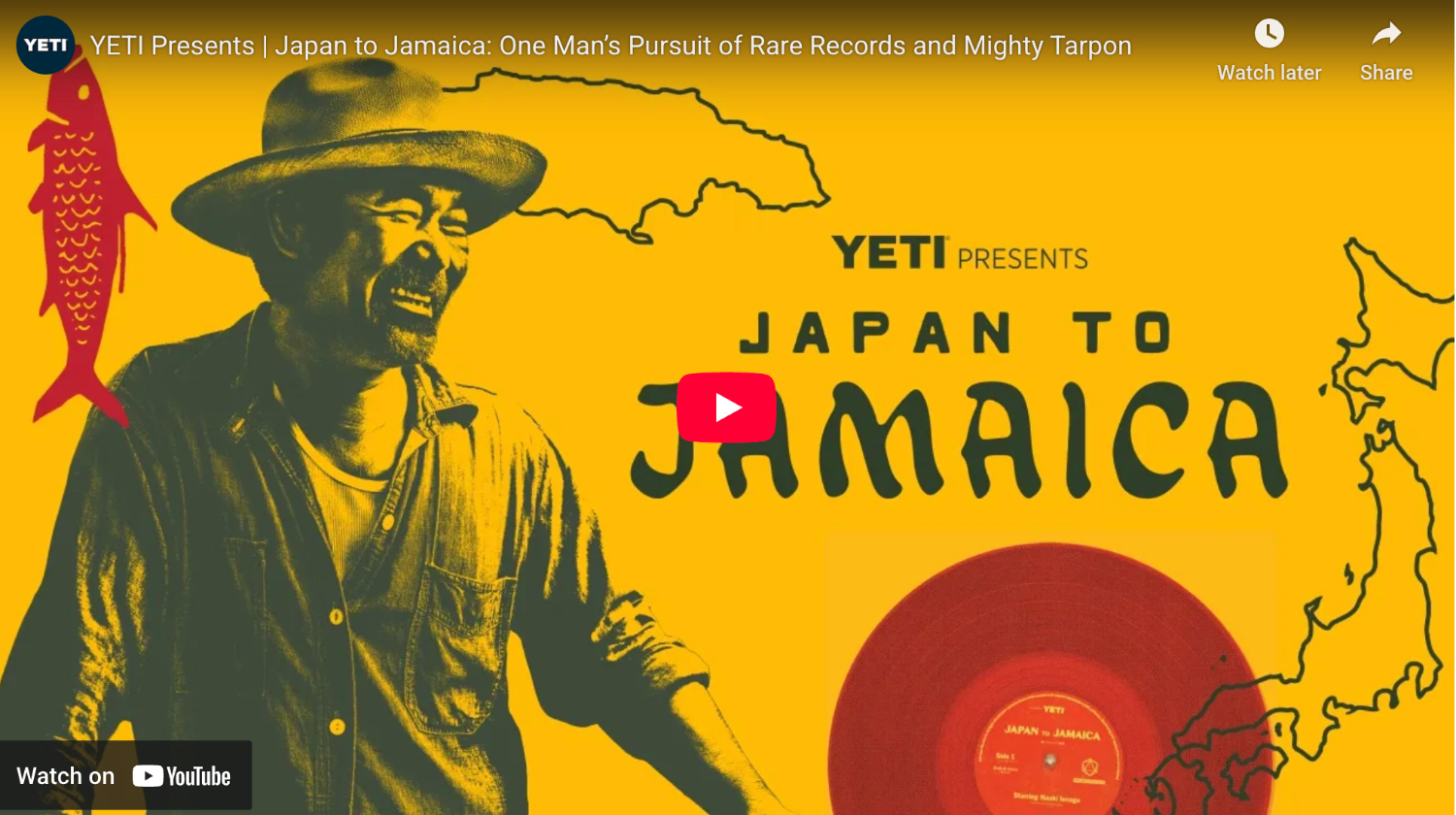 thumbnail from YETI Presents | Japan to Jamaica One Man's Pursuit of Rare Records and Mighty Tarpon