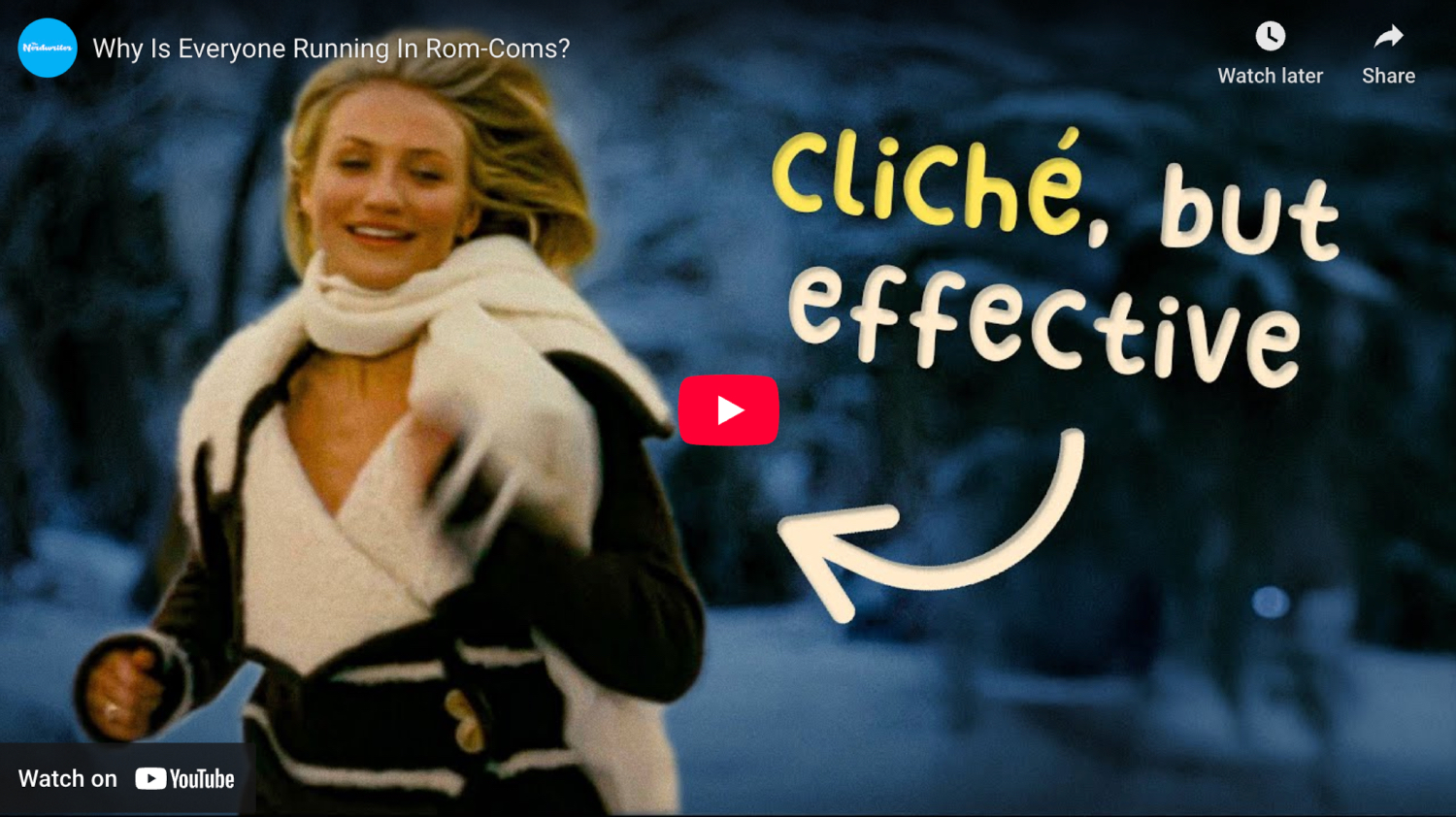 thumbnail from Why Is Everyone Running In Rom-Coms