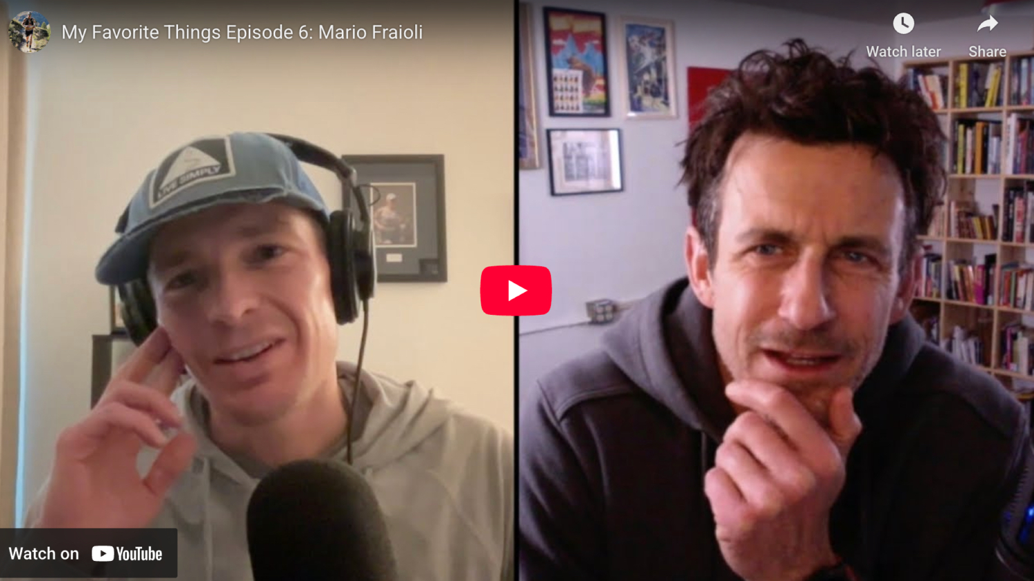 thumbnail from My Favorite Things Episode 6 - Mario Fraioli